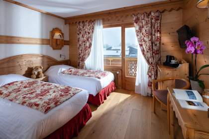 Hôtel 4 étoiles Samoëns · Neige et Roc Samoëns · Chambres