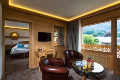 Hôtel 4 étoiles Samoëns · Neige et Roc Samoëns · suite luxe